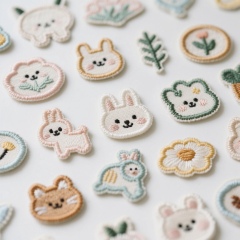 Cute Food Embroidered Patch - Custom Embroidered Patches