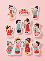 Embroidered Wedding Patches - Custom Embroidered Patches