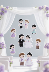 Embroidered Wedding Patches - Custom Embroidered Patches