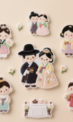 Embroidered Wedding Patches - Custom Embroidered Patches