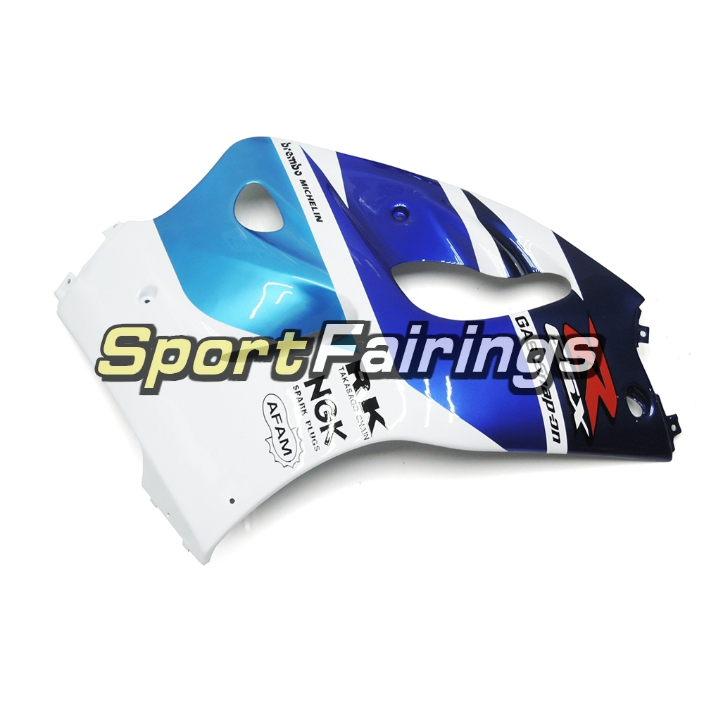 Fairing Kit Fit For Suzuki GSXR600 750 1996-1999 -Blue White