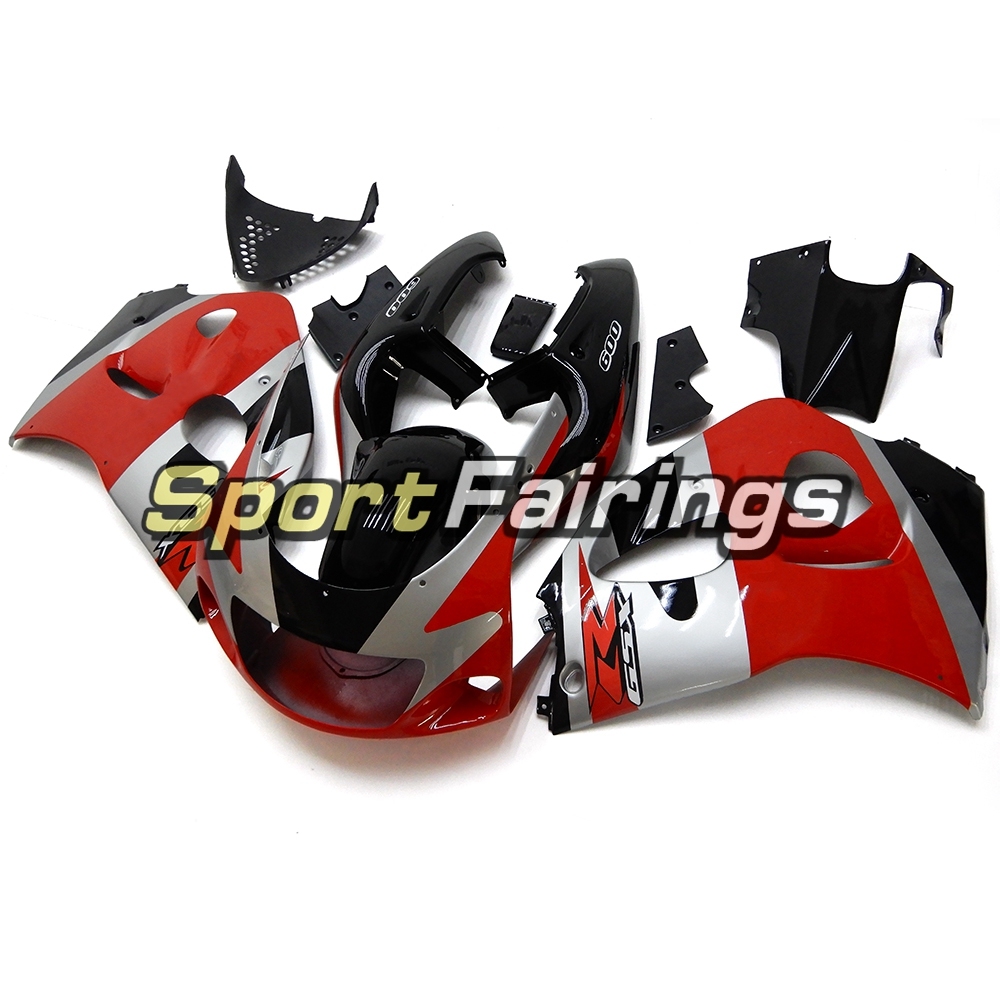 Fairing Kit Fit For Suzuki GSXR600 750 1996-1999 - Red Black