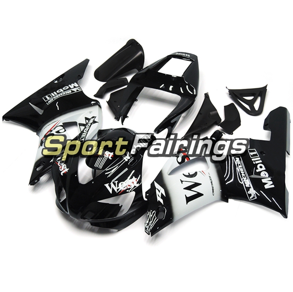 Fairing Kit Fit For Yamaha YZF R1 1998 1999 - Black