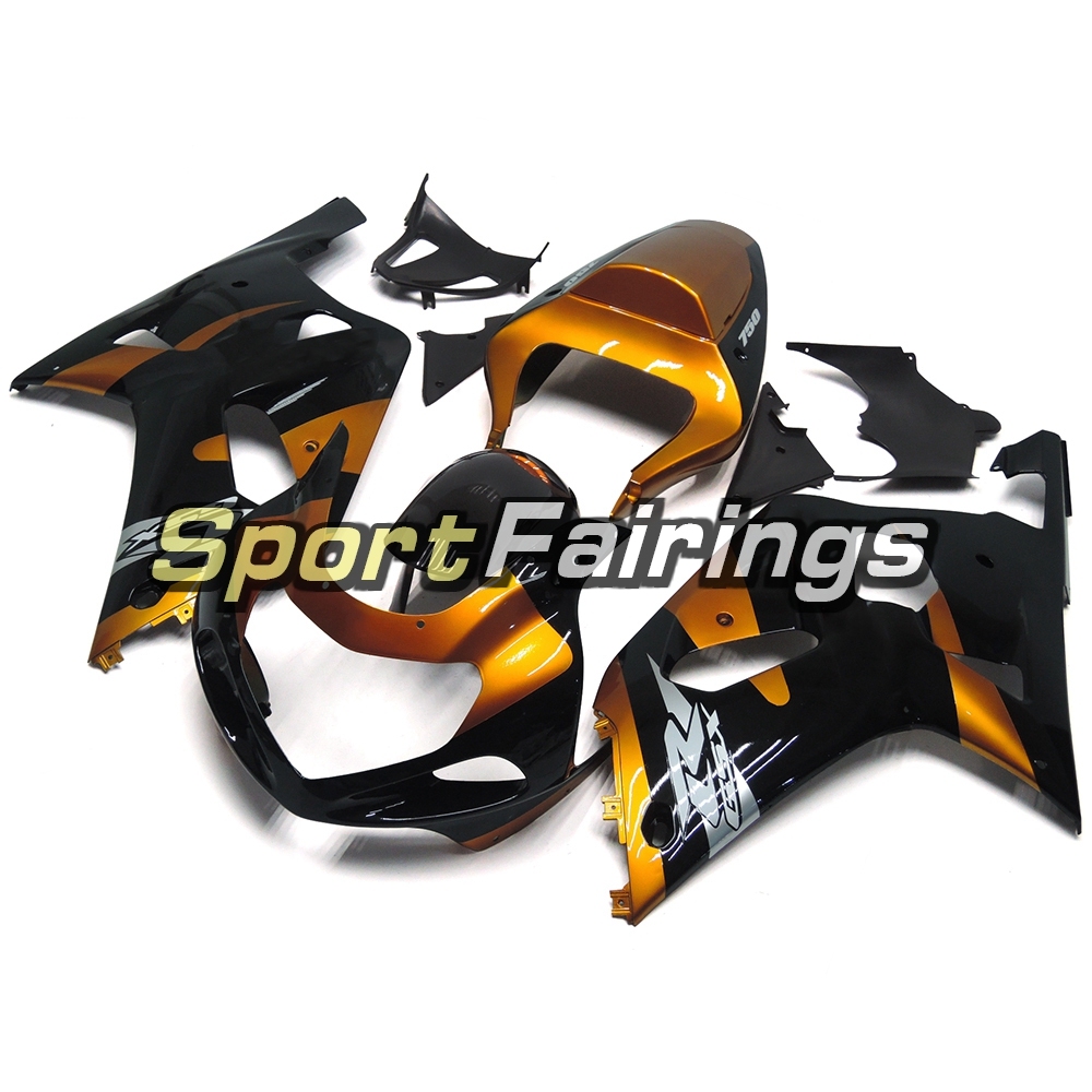 Fairing Kit Fit For Suzuki GSXR600 750 2000 - 2003 -Orange Black