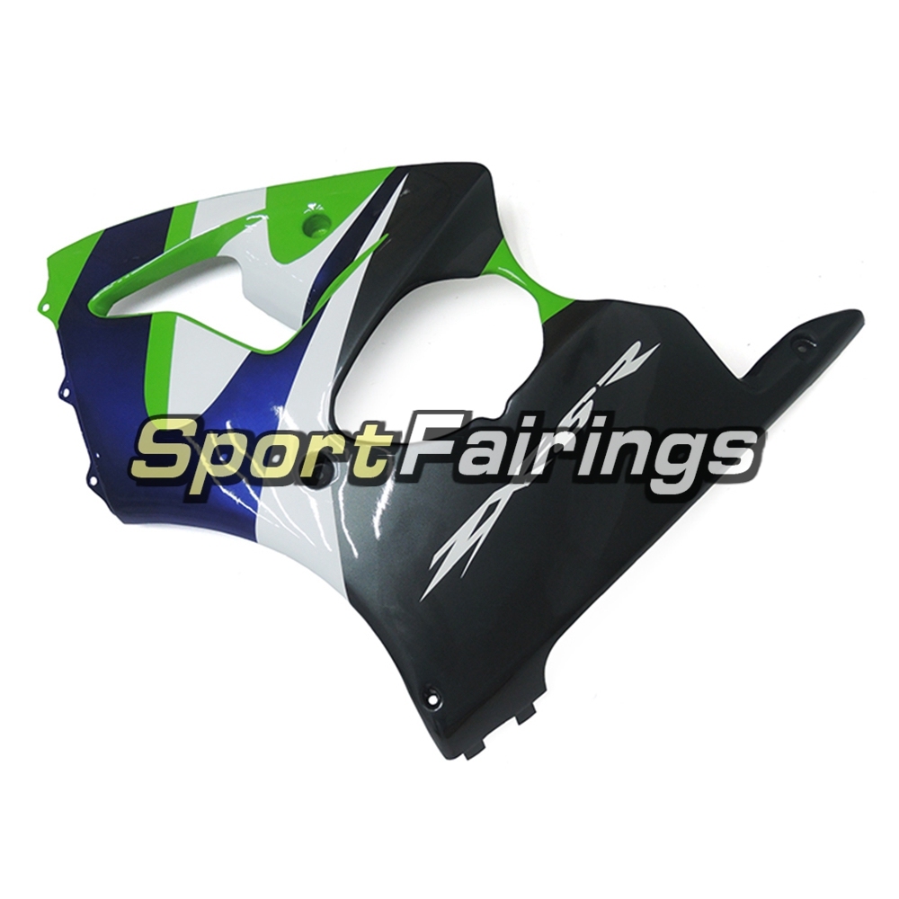 Fairing Kit Fit For Kawasaki ZX6R 1998 1999- Green Black