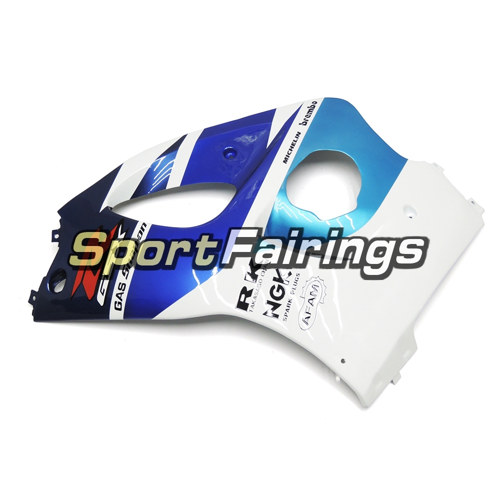Fairing Kit Fit For Suzuki GSXR600 750 1996-1999 -Blue White