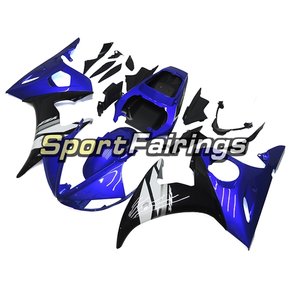 Fairing Kit Fit For Yamaha YZF R6 2003 2004 R6S '06 - 09 - Blue White