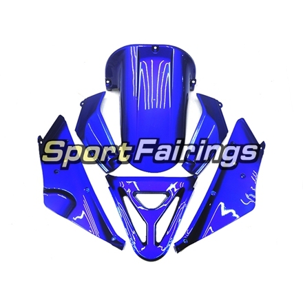 Fairing Kit Fit For Yamaha YZF R1 2000 2001 - White Blue