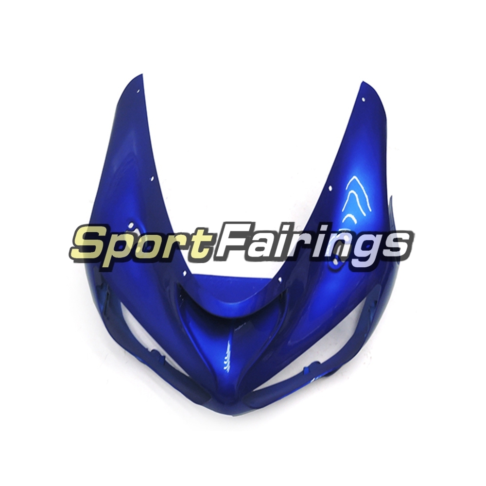 Fairing Kit Fit For Kawasaki ZX6R 2005-2006- Pearl Blue White