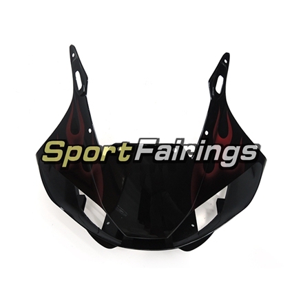 Fairing Kit Fit For Yamaha YZF R6 1998 - 2002 - Black Red Flames