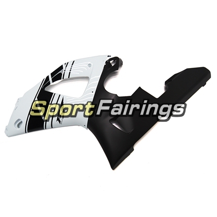 Fairing Kit Fit For Yamaha YZF R1 2000 2001 - White Black