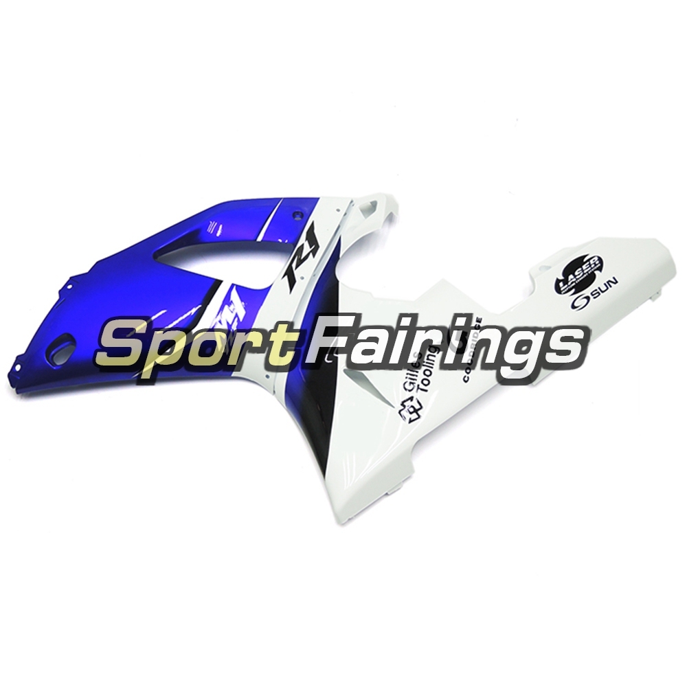 Fairing Kit Fit For Yamaha YZF R1 2000 2001 - White Blue