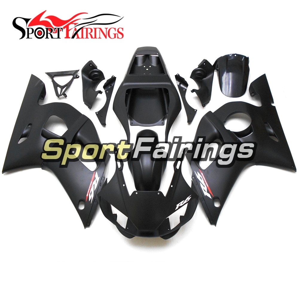 Fairing Kit Fit For Yamaha YZF R6 1998 - 2002 - Matte Black