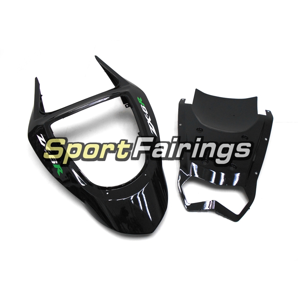 Fairing Kit Fit For Kawasaki ZX6R 2003-2004- Gloss Black