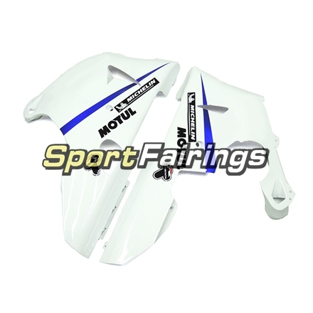 Fairing Kit Fit For Yamaha YZF R1 2000 2001 - White Blue