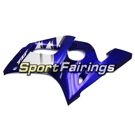 Fairing Kit Fit For Yamaha YZF R6 1998 - 2002 - Blue White
