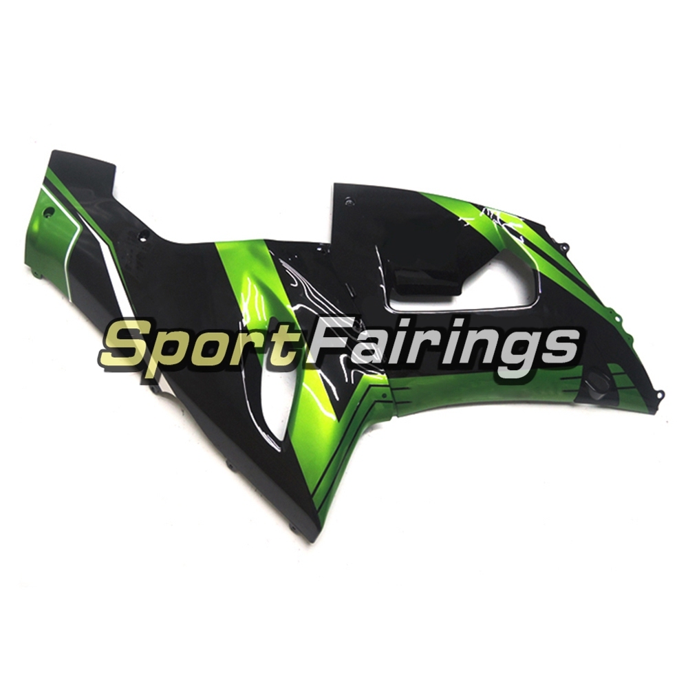 Fairing Kit Fit For Kawasaki ZX6R 2005 - 2006 - Green Black