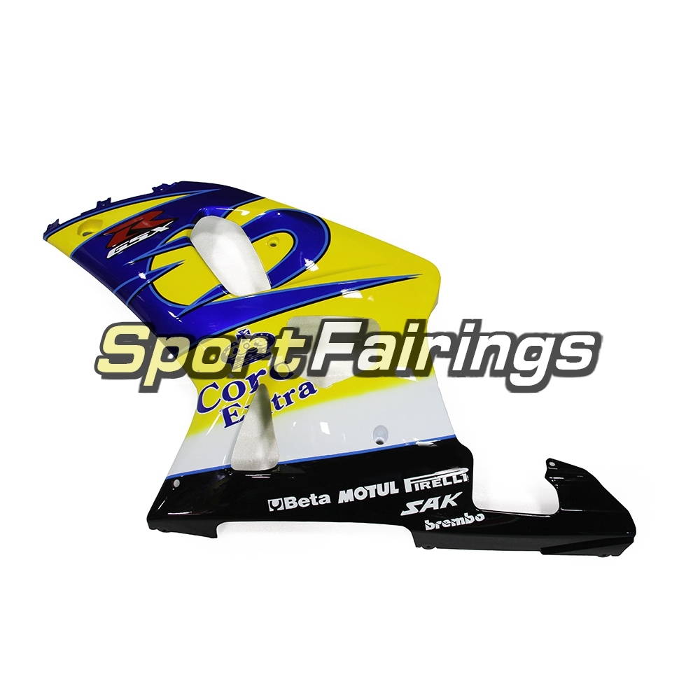 Fairing Kit Fit For Suzuki GSXR600 750 2000-2003 -Blue Yellow