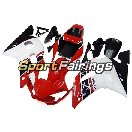 Fairing Kit Fit For Yamaha YZF R6 1998 - 2002 - Red White