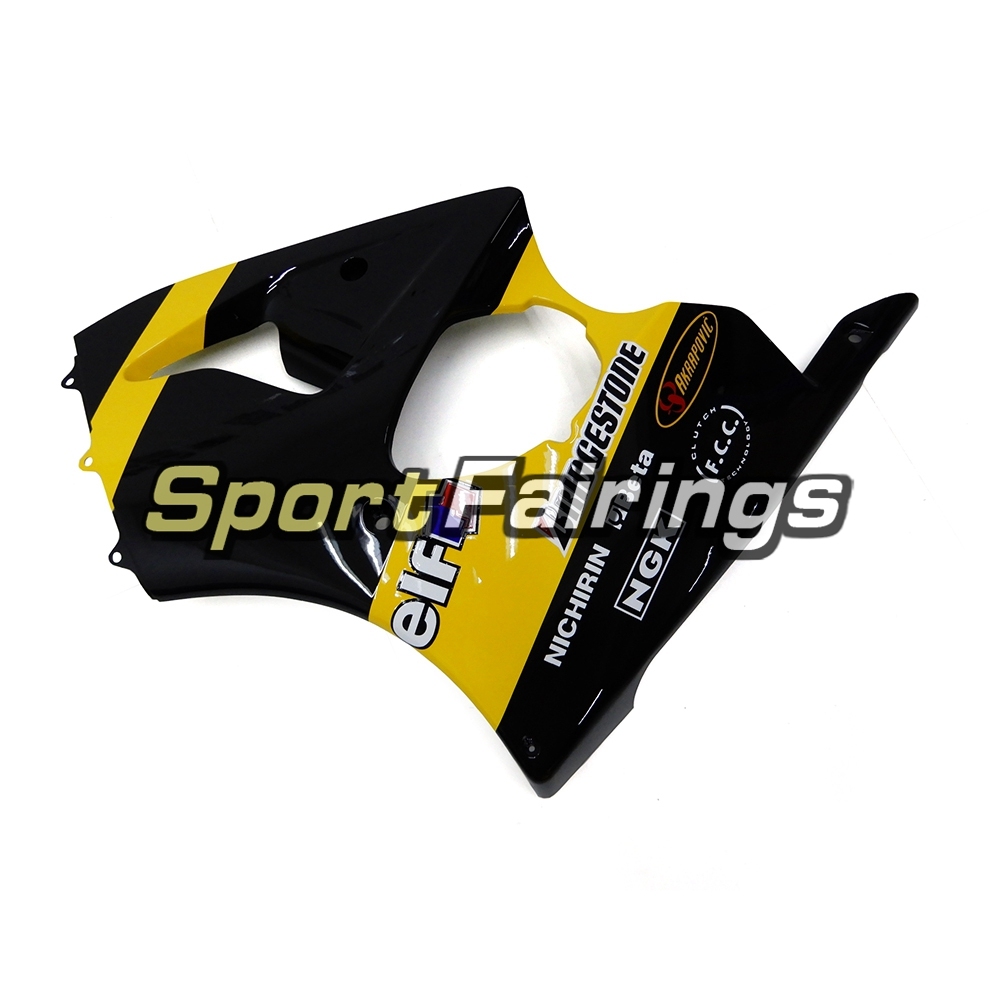 Fairing Kit Fit For Kawasaki ZX6R 2000-2002- Elf Black Yellow