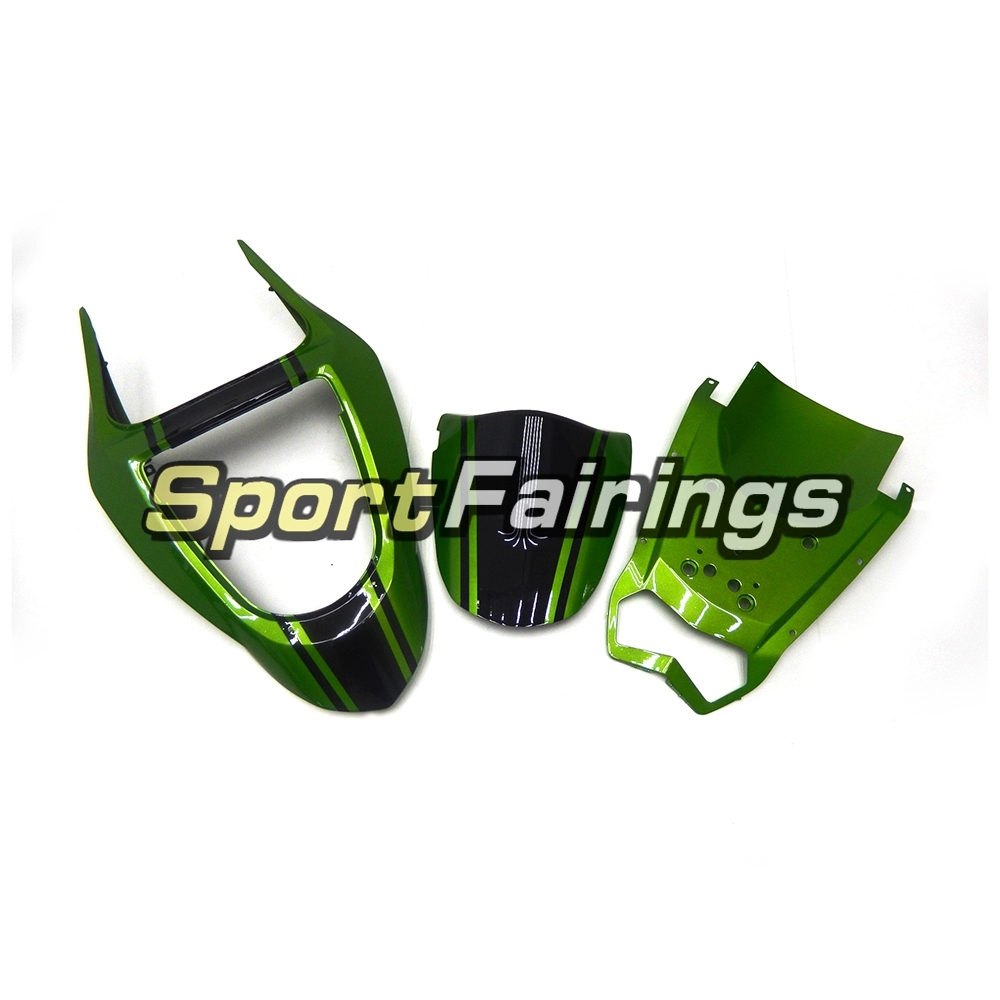 Fairing Kit Fit For Kawasaki ZX6R 2003-2004- Pearl Green Black