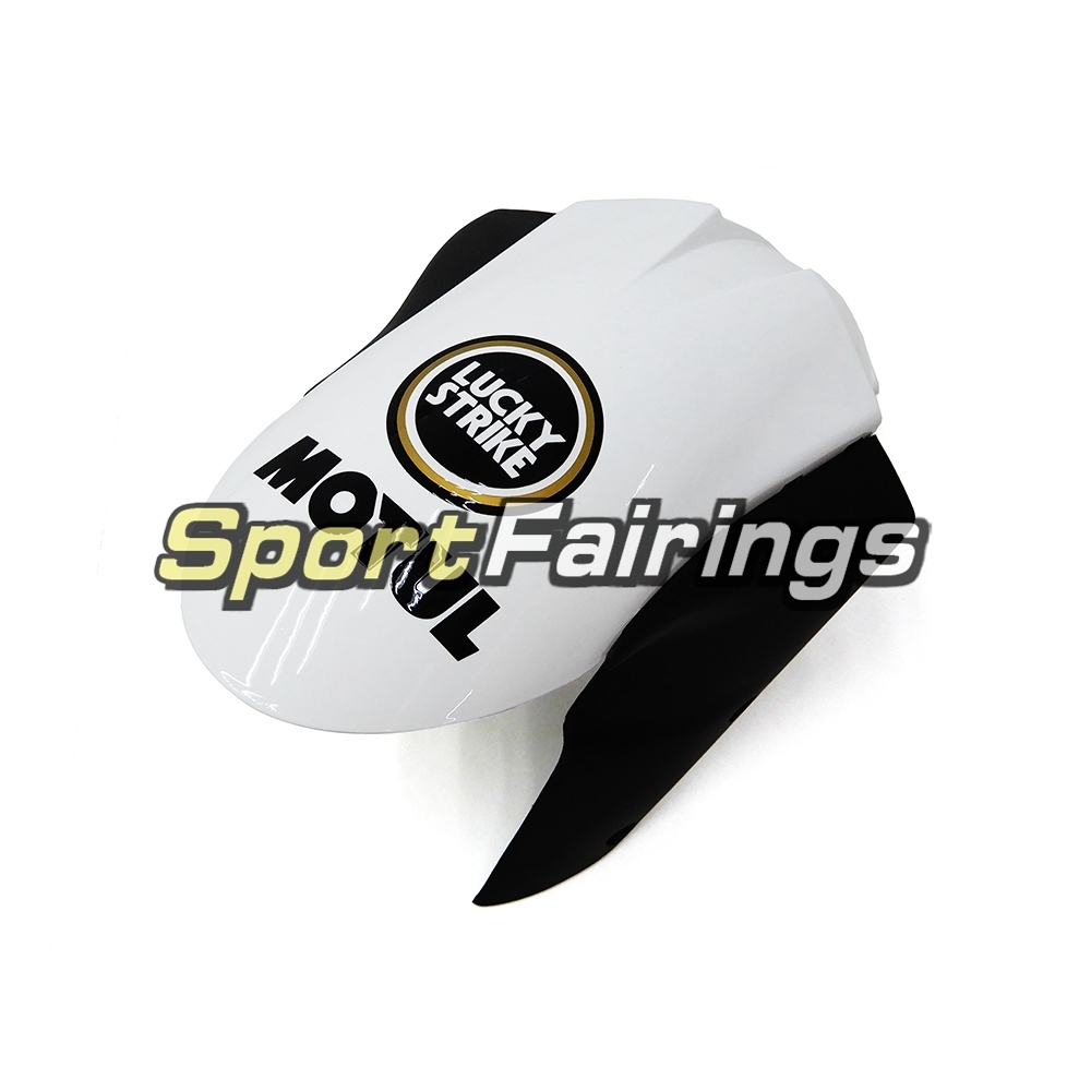 Fairing Kit Fit For Kawasaki ZX6R 2005-2006- Lucky Strike White Black