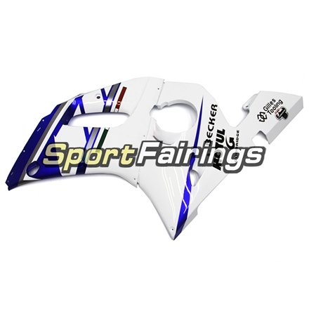 Fairing Kit Fit For Yamaha YZF R6 1998 - 2002 - White Blue