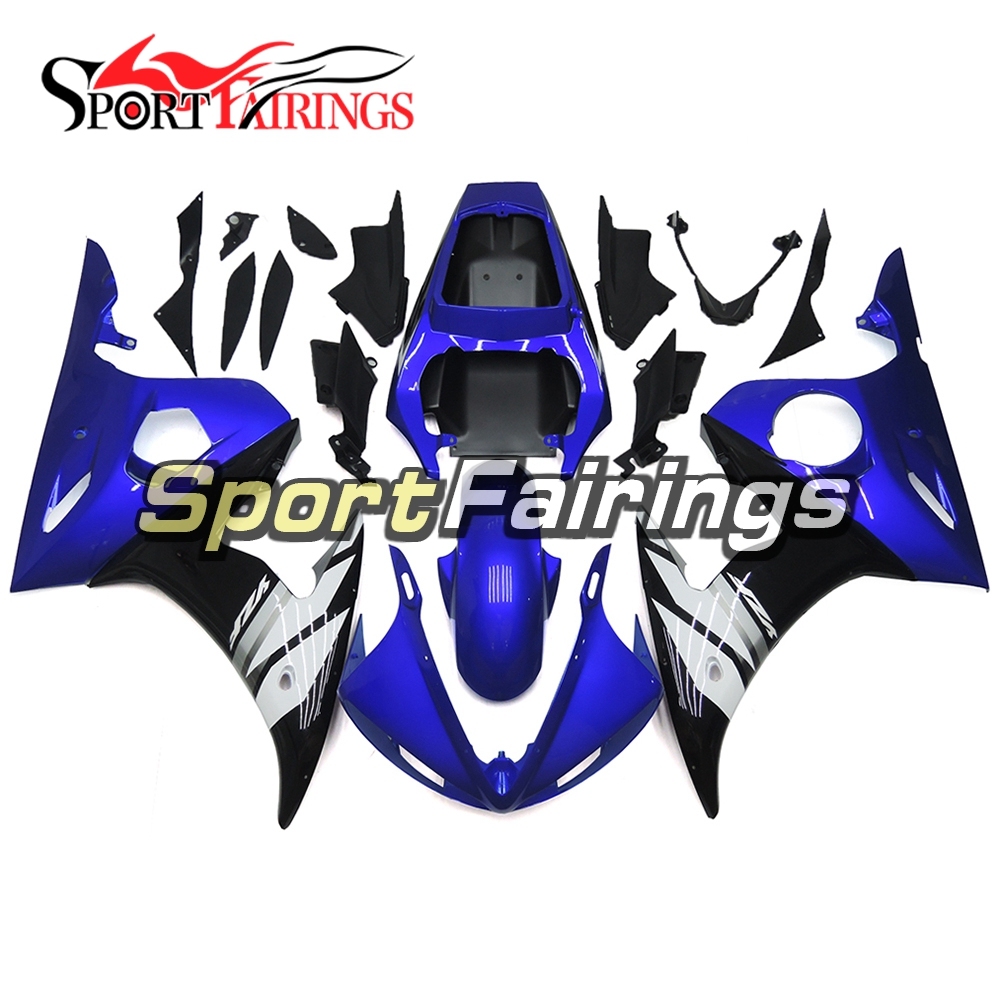 Fairing Kit Fit For Yamaha YZF R6 2003 2004 R6S '06 - 09 - Blue White