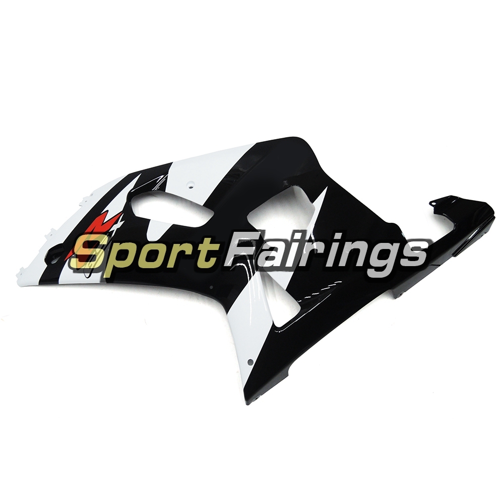 Fairing Kit Fit For Suzuki GSXR600 750 2000-2003 -Black White