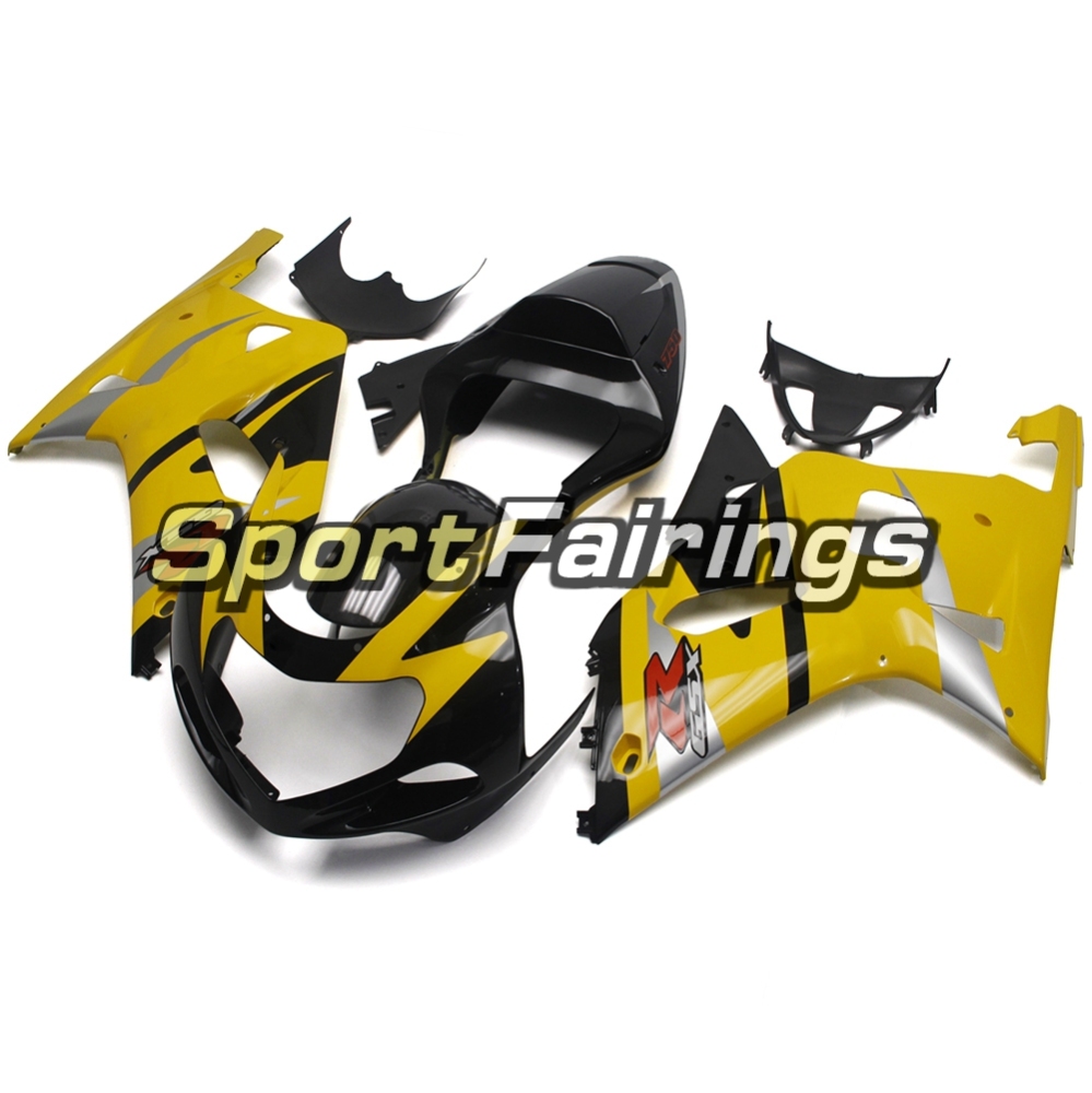Fairing Kit Fit For Suzuki GSXR600 750 2000 - 2003 - Yellow Black