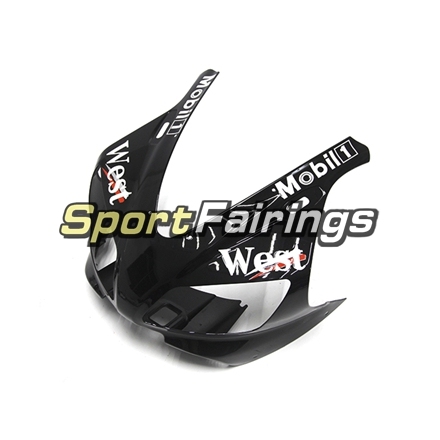 Fairing Kit Fit For Yamaha YZF R1 2000 2001 - Black White