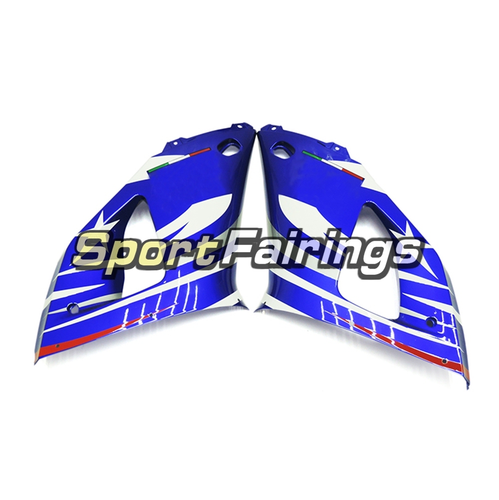Fairing Kit Fit For Yamaha YZF R1 1998 1999 -White Blue