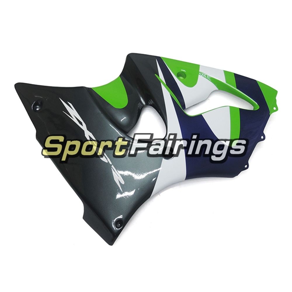 Fairing Kit Fit For Kawasaki ZX6R 1998 1999- Green Black