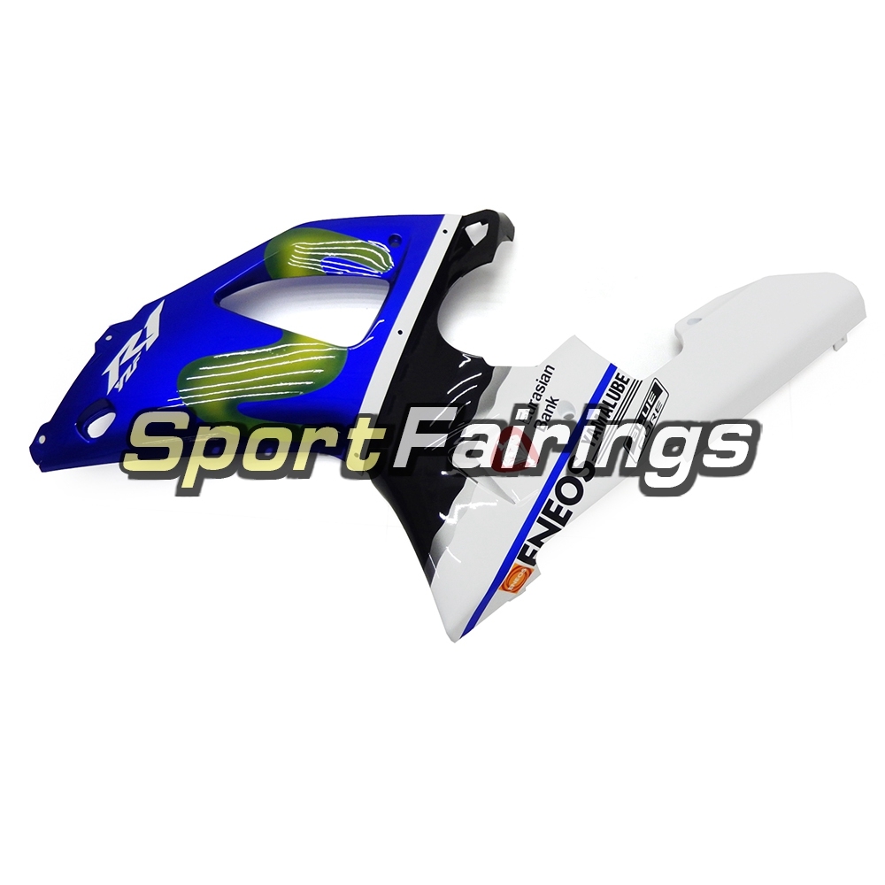 Fairing Kit Fit For Yamaha YZF R1 2000 2001 - Blue White