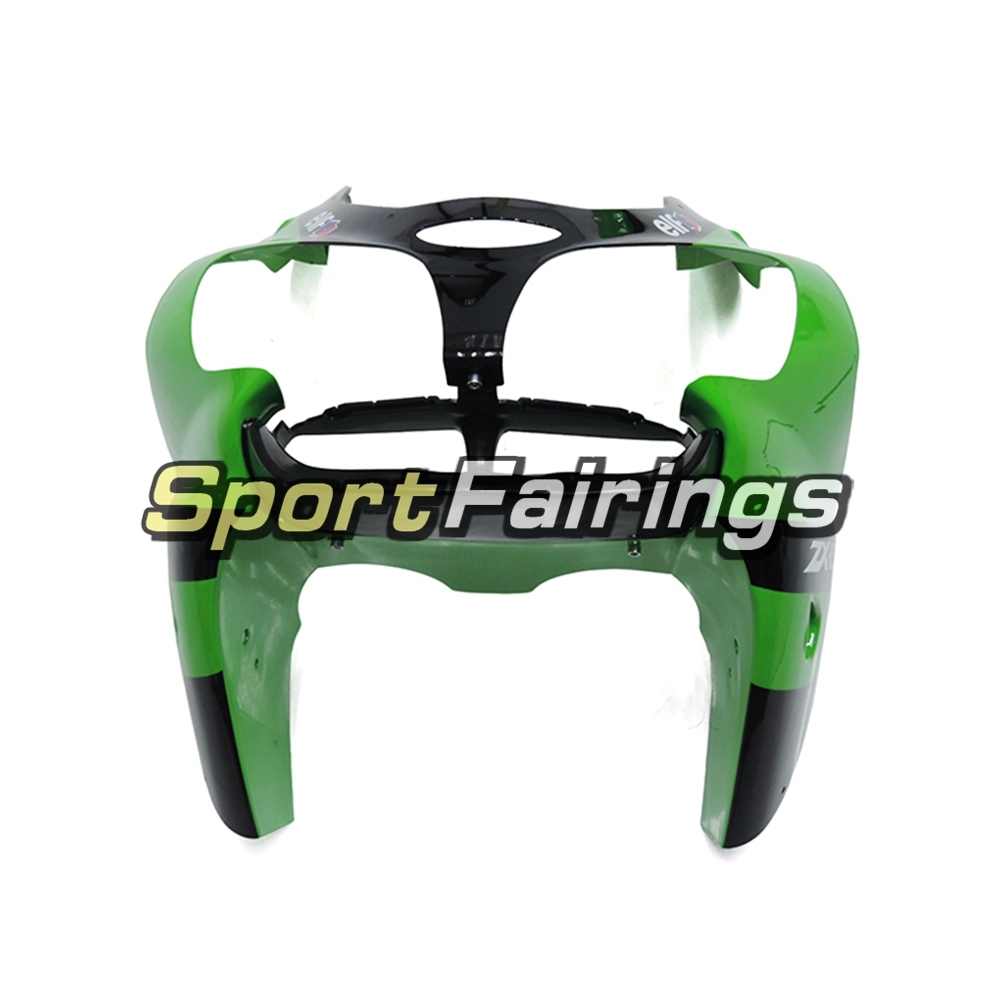 Fairing Kit Fit For Kawasaki ZX6R 2000-2002- Elf Green Black