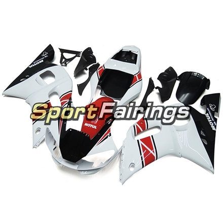 Fairing Kit Fit For Yamaha YZF R6 1998 - 2002 - White Red