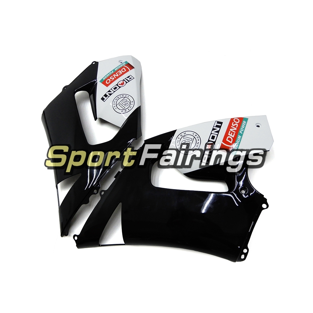 Fairing Kit Fit For Kawasaki ZX6R 2005-2006- Star Lock White Black