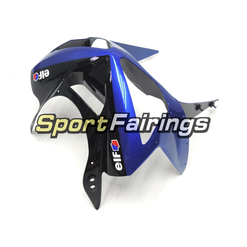 Fairing Kit Fit For Kawasaki ZX6R 2003-2004- Elf Black Blue