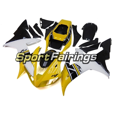 Fairing Kit Fit For Yamaha YZF R1 2002 2003 - White Yellow Black