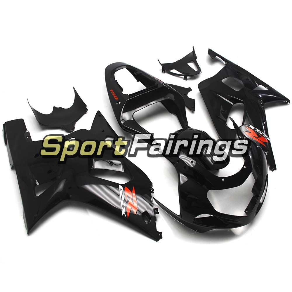 Fairing Kit Fit For Suzuki GSXR600 750 2000-2003 -Black