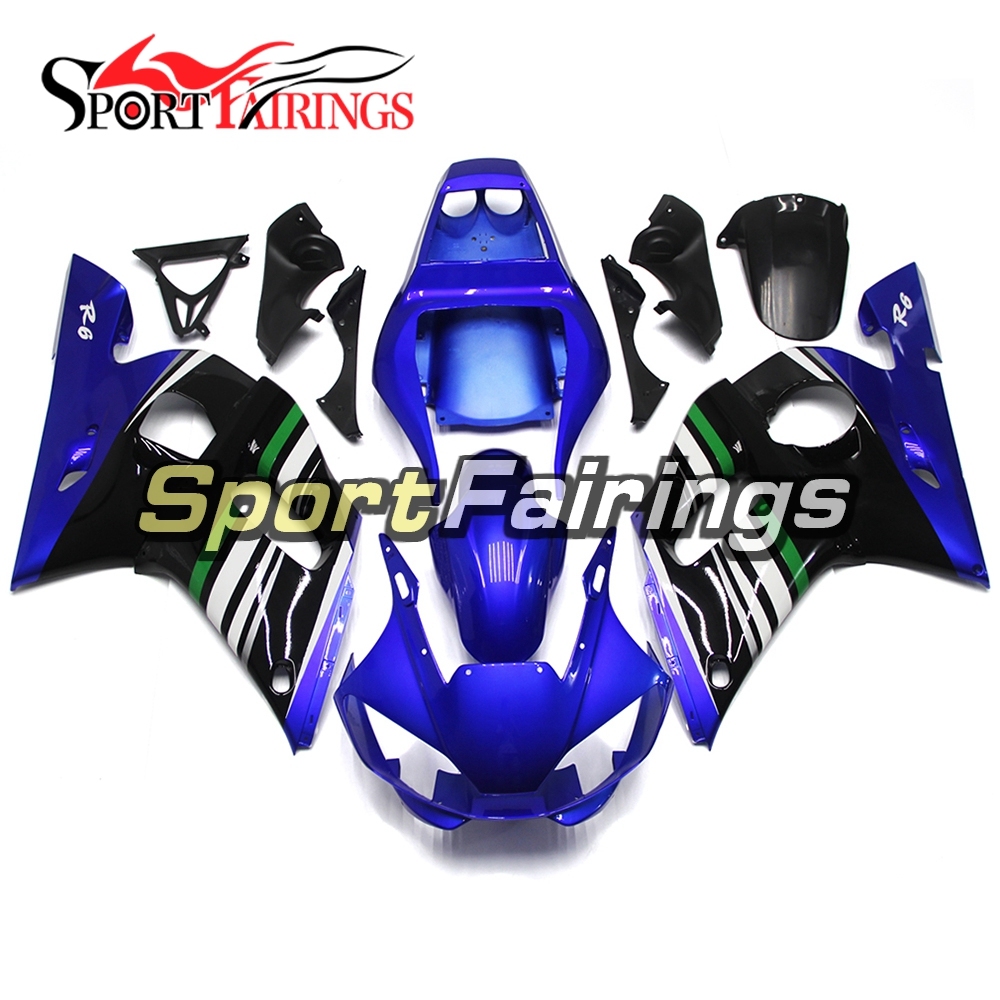 Fairing Kit Fit For Yamaha YZF R6 1998 - 2002 - Blue
