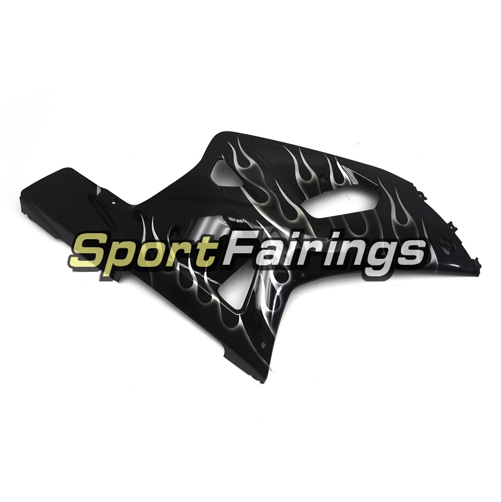Fairing Kit Fit For Suzuki GSXR600 750 2000 - 2003 -Black White