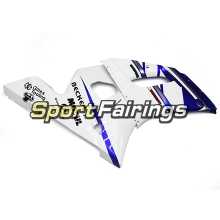 Fairing Kit Fit For Yamaha YZF R6 1998 - 2002 - White Blue