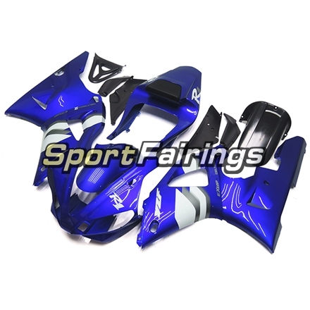 Fairing Kit Fit For Yamaha YZF R1 2000 2001 - Blue White