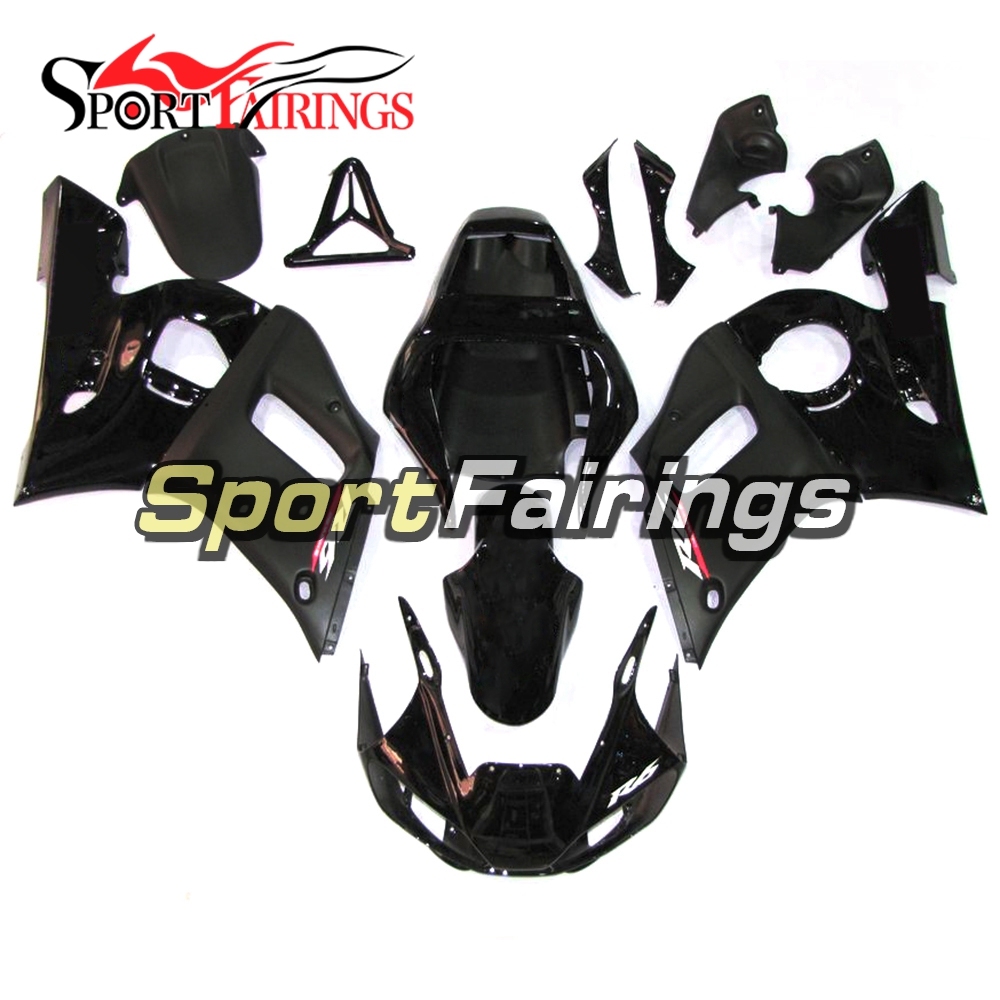 Fairing Kit Fit For Yamaha YZF R6 1998 - 2002 - Black