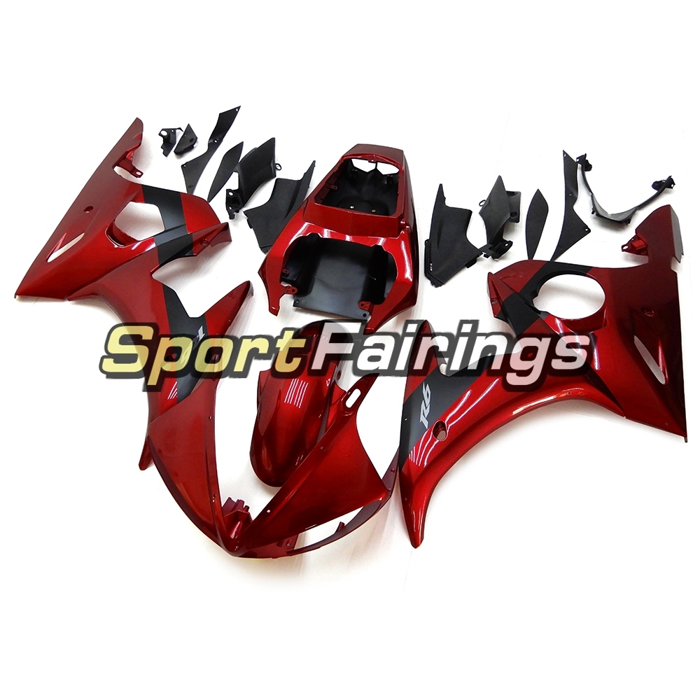 Fairing Kit Fit For Yamaha YZF R6 2003 2004 R6S 06 - 09 -  Red