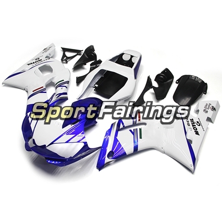 Fairing Kit Fit For Yamaha YZF R6 1998 - 2002 - White Blue
