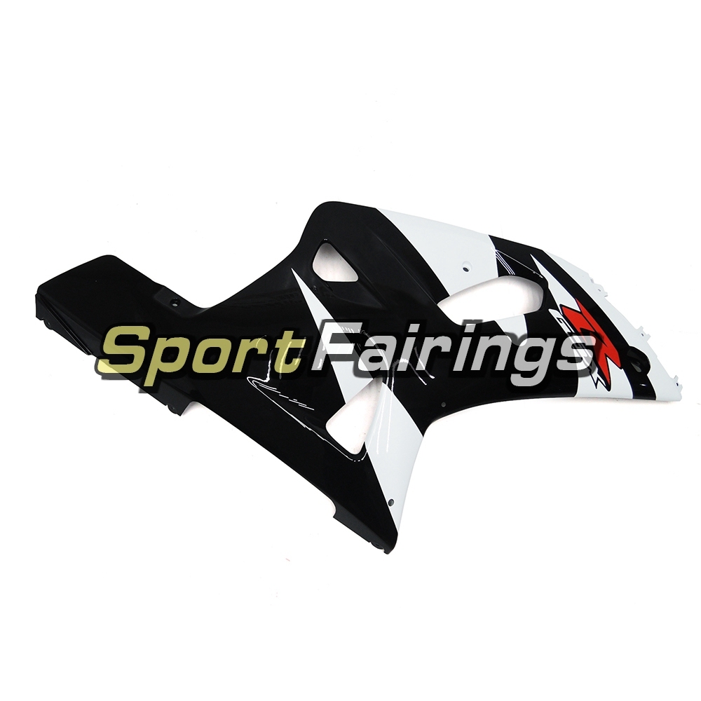 Fairing Kit Fit For Suzuki GSXR600 750 2000-2003 -Black White