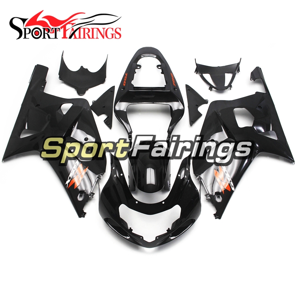 Fairing Kit Fit For Suzuki GSXR600 750 2000-2003 -Black