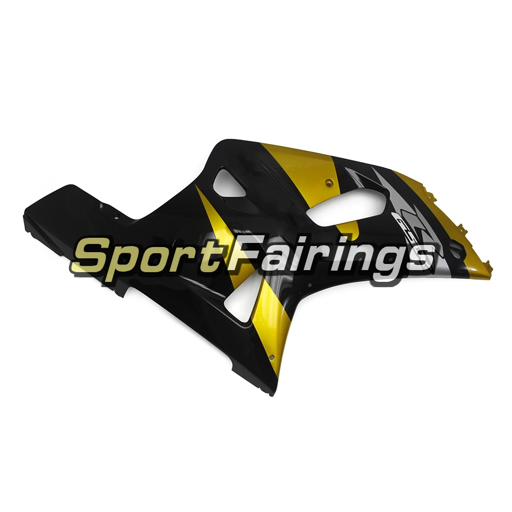 Fairing Kit Fit For Suzuki GSXR600 750 2000 - 2003 -Gold Black